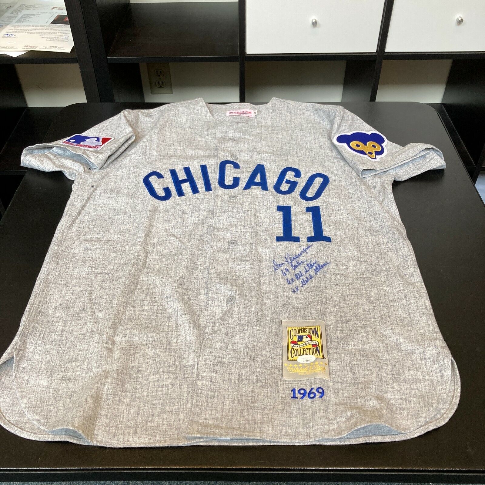 1969 Chicago Cubs Autographed Jersey