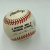 Randy Johnson Rookie Era Signed 1980's National League Baseball With JSA COA