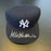 Mike Mussina Signed Authentic New York Yankees Game Model Baseball Hat JSA COA