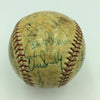 1966 Los Angeles Dodgers Team Signed Baseball Sandy Koufax Vin Scully JSA COA