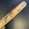 2004 Boston Red Sox World Series Champs Team Signed Baseball Bat Tristar & MLB