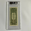 Lawrence Taylor Signed Autographed $1 One Dollar Bill PSA DNA COA NFL