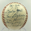 Beautiful 1949 All Star Game Team Signed Baseball Joe DiMaggio Ted Williams JSA
