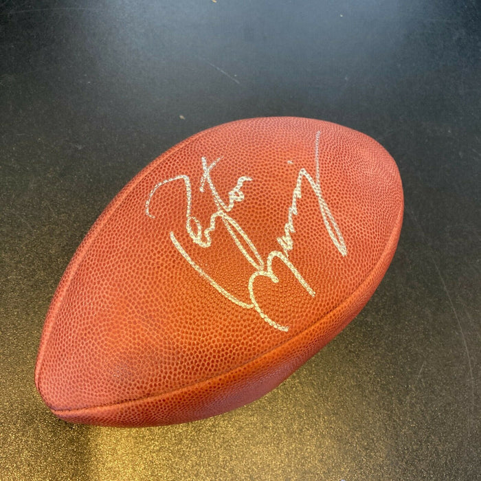 Peyton Manning Signed Wilson Official NFL Game Football With Beckett COA