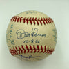 Magnificent Perfect Game Signed Baseball 14 Sigs Sandy Koufax Randy Johnson JSA