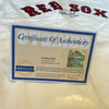 Carlton Fisk Hall Of Fame 2000 Signed Boston Red Sox Jersey With Steiner COA