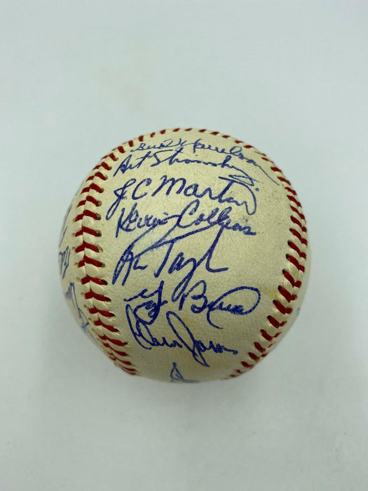 Stunning Tom Seaver Rookie Era 1968 New York Mets Team Signed Baseball JSA COA