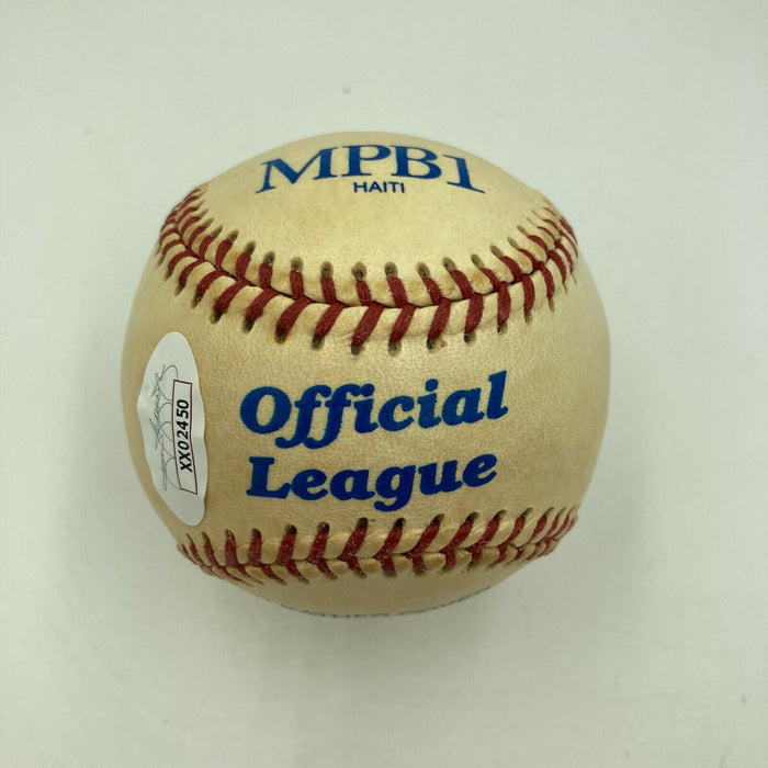 Joe Dimaggio Signed Autographed Official League Baseball With JSA COA