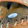 Lou Brock Signed 1970's Game Model Baseball Glove With JSA COA