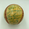 Roger Maris Joe Dimaggio 1978 Hall Of Fame Induction Multi Signed Baseball JSA