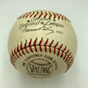 Beautiful Frank Frisch Single Signed Official National League Baseball JSA COA
