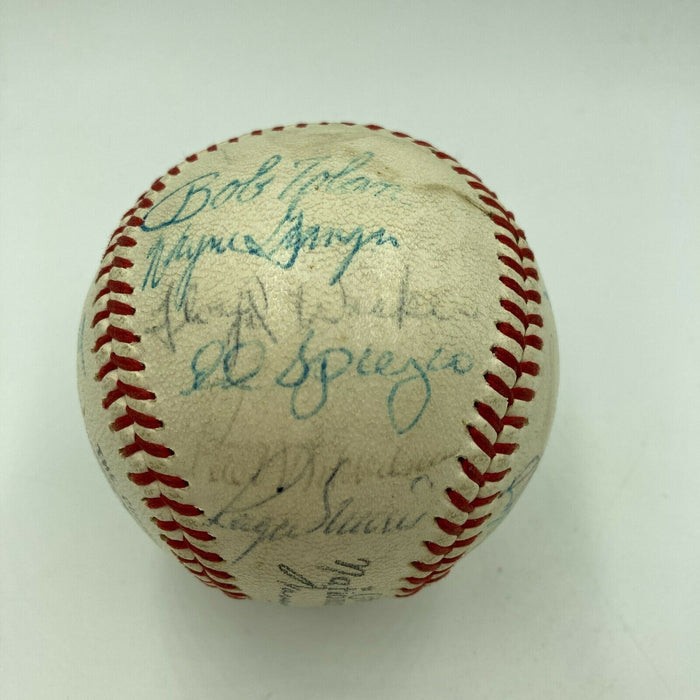 1968 St. Louis Cardinals Team Signed Baseball Roger Maris JSA COA