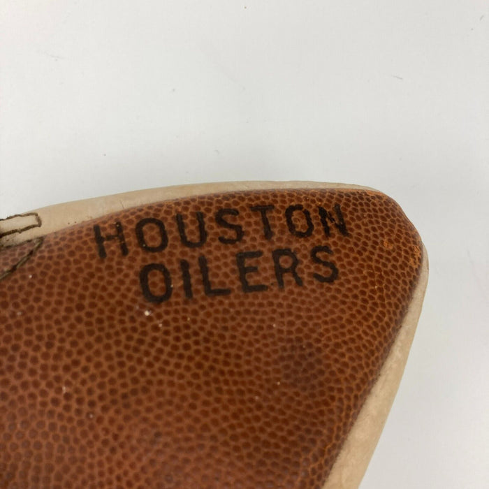 1966 Houston Oilers Team Signed Vintage Spalding AFL Game Football
