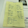 1973 MLB Alumni Hall Of Fame Multi Signed Baseball With Nellie Fox PSA DNA COA