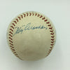1935 Detroit Tigers World Series Champs Team Signed Baseball With JSA COA