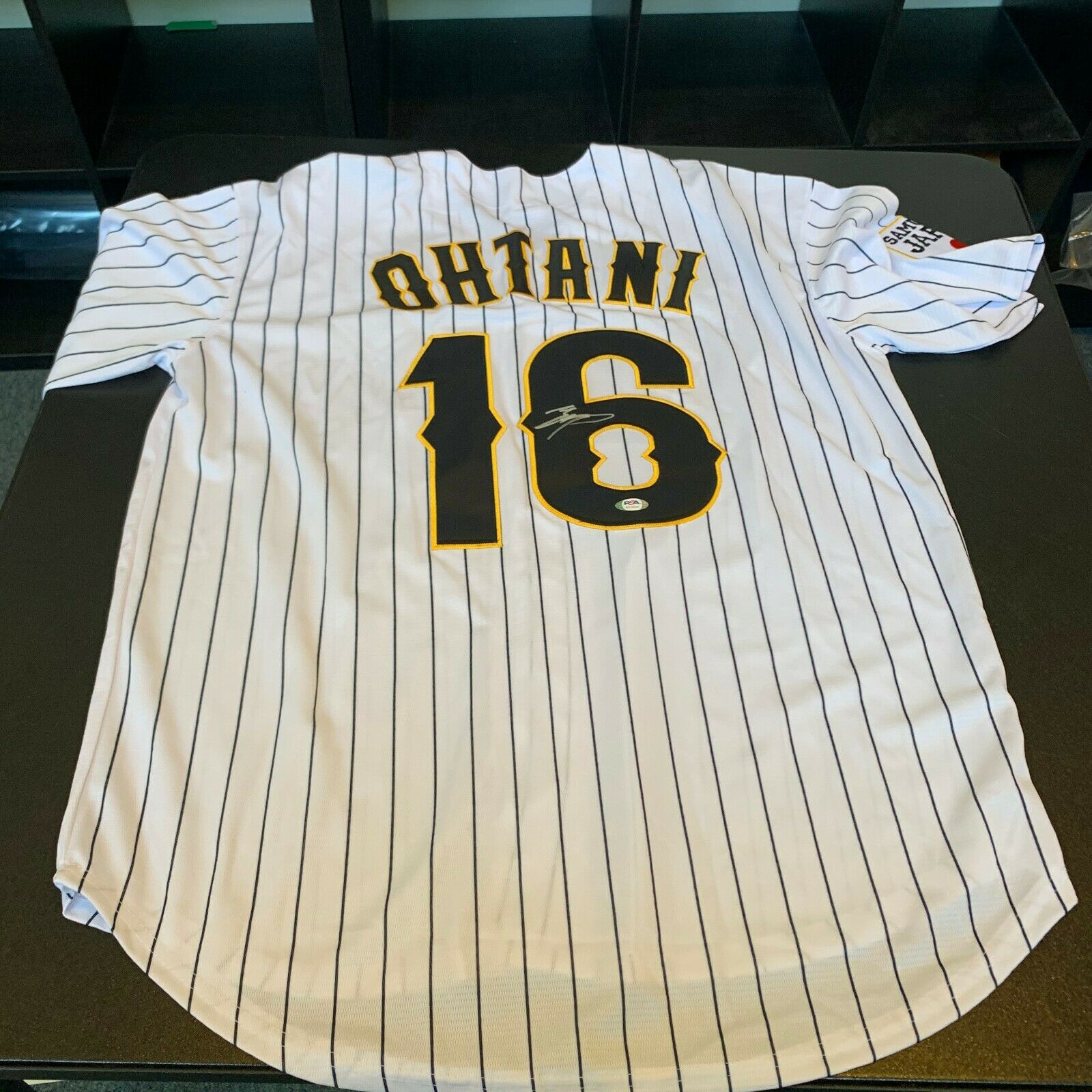 Shohei Ohtani Signed WBC Team Japan Game Model Jersey With PSA DNA