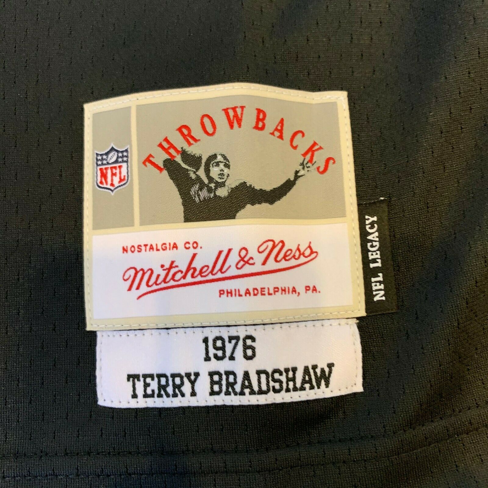 Terry Bradshaw Signed Mitchell & Ness Pittsburgh Steelers Jersey Fanat —  Showpieces Sports