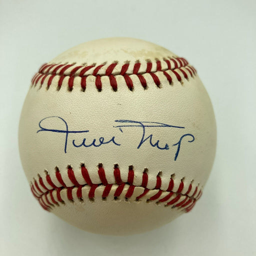 Willie Mays Signed National League Baseball With PSA DNA COA