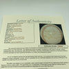 Lady Bird Johnson Single Signed Baseball Lyndon B. Johnson First Lady JSA COA