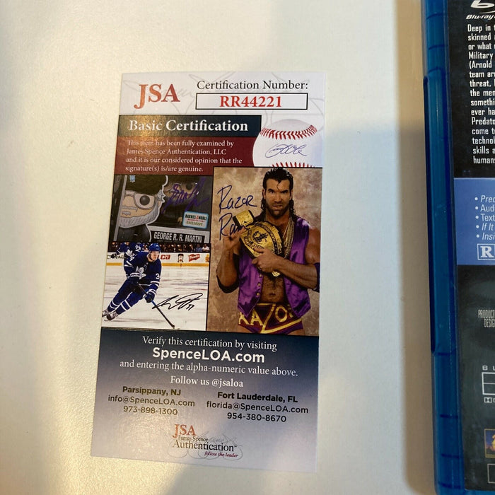 Jesse Ventura Signed Autographed Predator DVD With JSA COA