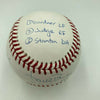 Aaron Boone 1st Game As Yankees Manager Signed Heavily Inscribed Baseball MLB