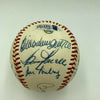 Hall Of Fame Multi Signed Cracker Jack Old Timers Game Baseball Beckett COA