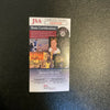Anthony Mason New York Knicks Signed 1994 NBA Finals Program With JSA COA