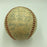 Connie Mack 1950's Philadelphia Athletics Team Signed Baseball With JSA COA