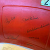 Stan Musial Bob Gibson Ozzie Smith Lou Brock Signed Busch Stadium Seatback JSA