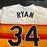 Nolan Ryan Signed Game Used 1980's Houston Astros Jersey JSA & Grey Flanell COA