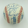 Beautiful 1997 Yankees Team Signed Jackie Robinson Baseball Derek Jeter JSA COA