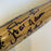 Mint All Century Team Signed Bat 11 Sigs With Willie Mays & Hank Aaron JSA COA