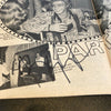 Barry Manilow Signed Autographed 1970's Teen Bag Magazine