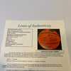 1989 - 1990 UNLV Rebels NCAA National Champs Team Signed Mini Basketball JSA