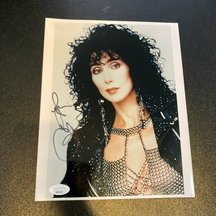 Cher Signed Autographed Photo With JSA COA