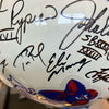 Super Bowl Quarterback Legends Signed Helmet 25 Sigs Tom Brady PSA DNA & Beckett