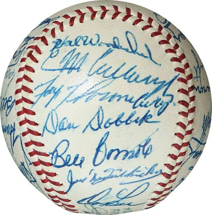 The Finest 1960 Washington Senators Team Signed American League Baseball PSA DNA