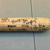 Brian McRae Game Used Signed Louisville Slugger Baseball Bat New York Mets