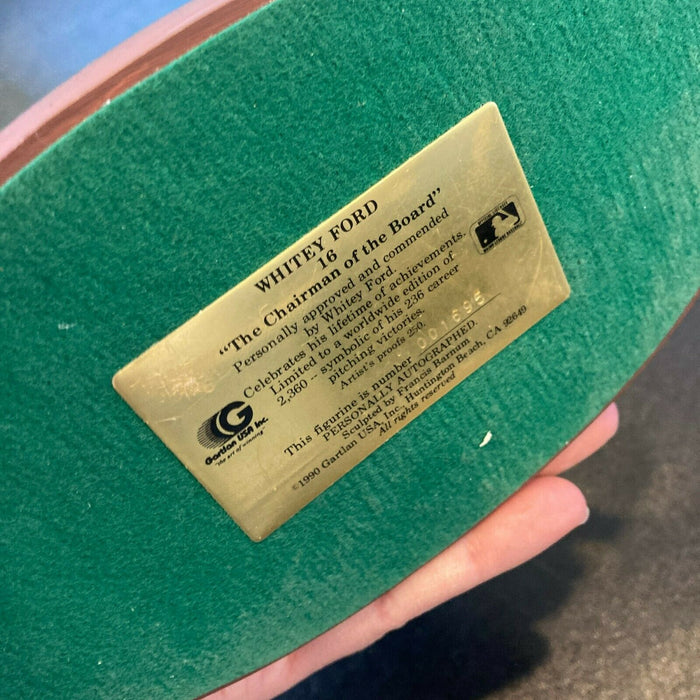 Whitey Ford Signed Autographed Gartlan Statue Action Figure