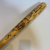 1986 New York Yankees Team Signed Baseball Bat Don Mattingly JSA COA