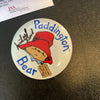 Michael Bond Signed Paddington Bear Pin JSA COA Paddington Bear Creator