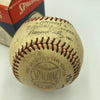 Felix Mantilla Signed 1961 Game Used Baseball Milwaukee Braves JSA COA