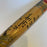 Warren Spahn Boston Braves Greats Multi Signed Cooperstown Baseball Bat JSA COA