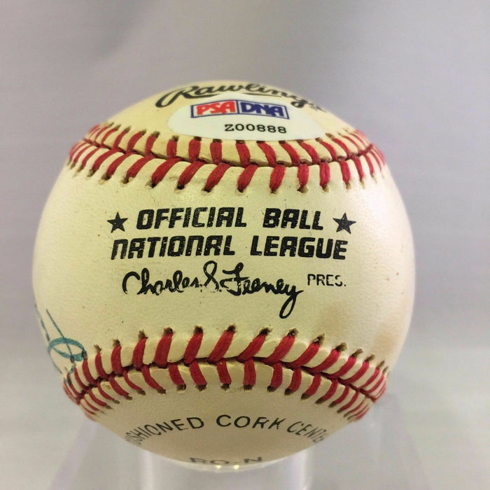 Vintage 1970's Joe Dimaggio Signed Autographed Baseball PSA DNA LOA