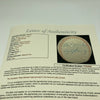 Lefty Gomez Signed 1950's Vintage Baseball JSA COA