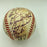 1980's Atlanta Braves Team Signed Autographed Official National League Baseball
