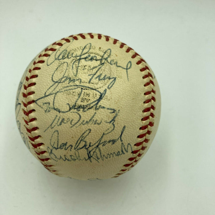 Beautiful 1970 Baltimore Orioles World Series Champs Team Signed Baseball JSA