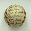 Beautiful Philadelphia A's Team Signed Baseball Connie Mack Al Simmons JSA COA