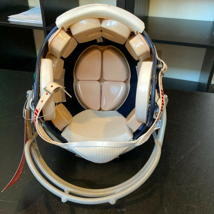 Stunning 2011 New York Giants Super Bowl Champs Team Signed Helmet Steiner COA