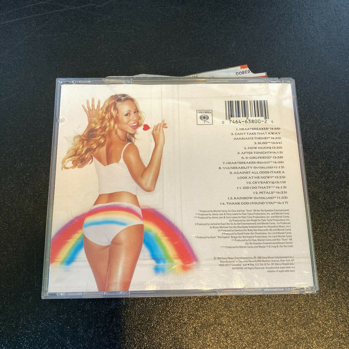 Mariah Carey Signed Autographed Rainbow CD With JSA COA